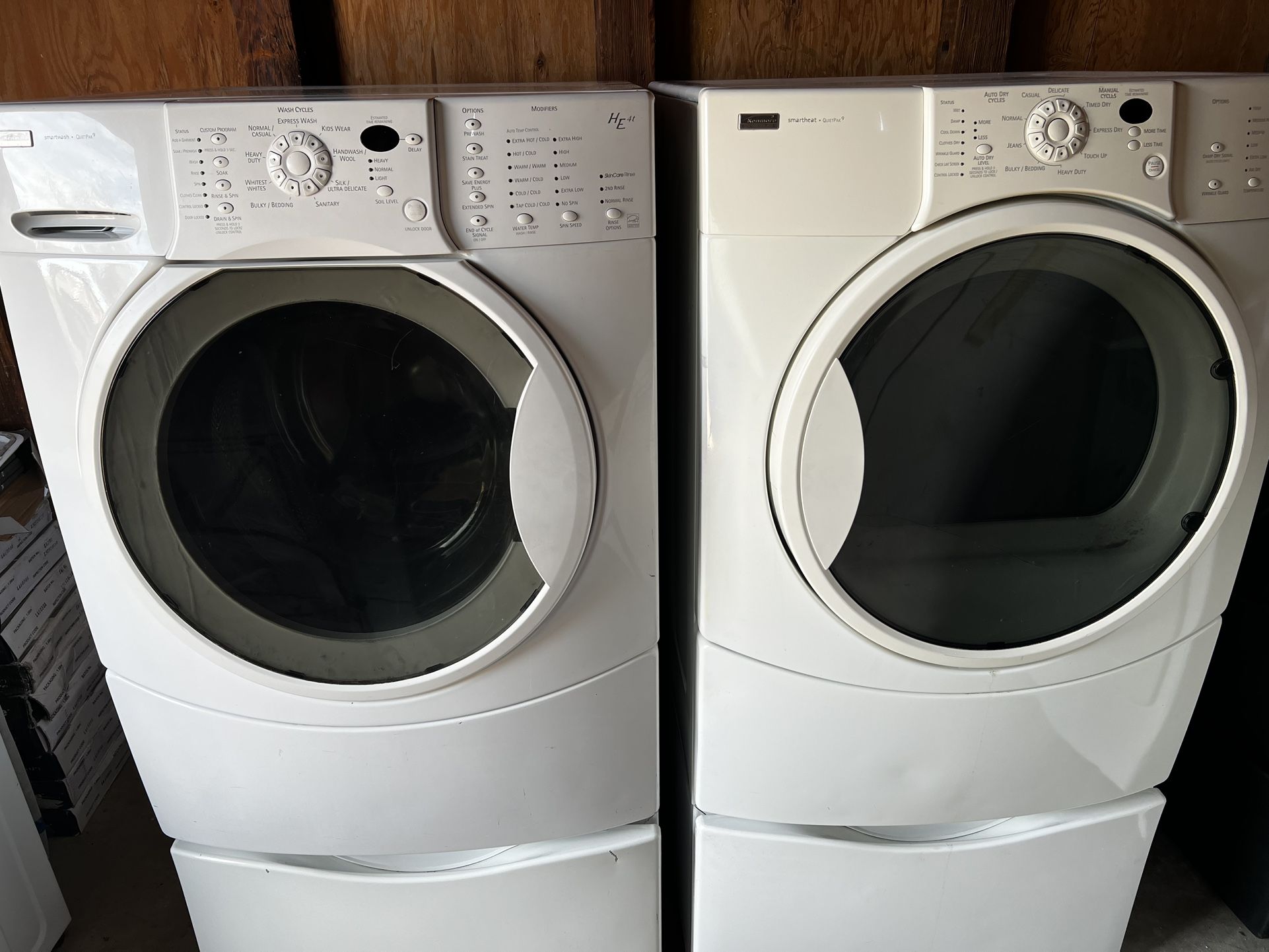 Kenmore Washer And Dryer