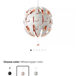 “Death Star” IKEA Lamp. $60