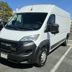 2023 RAM PROMASTER 2500  HIGH ROOF 48k M