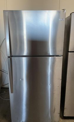 Whirlpool Top Mount Stainless Steel Refrigerator Fridge
