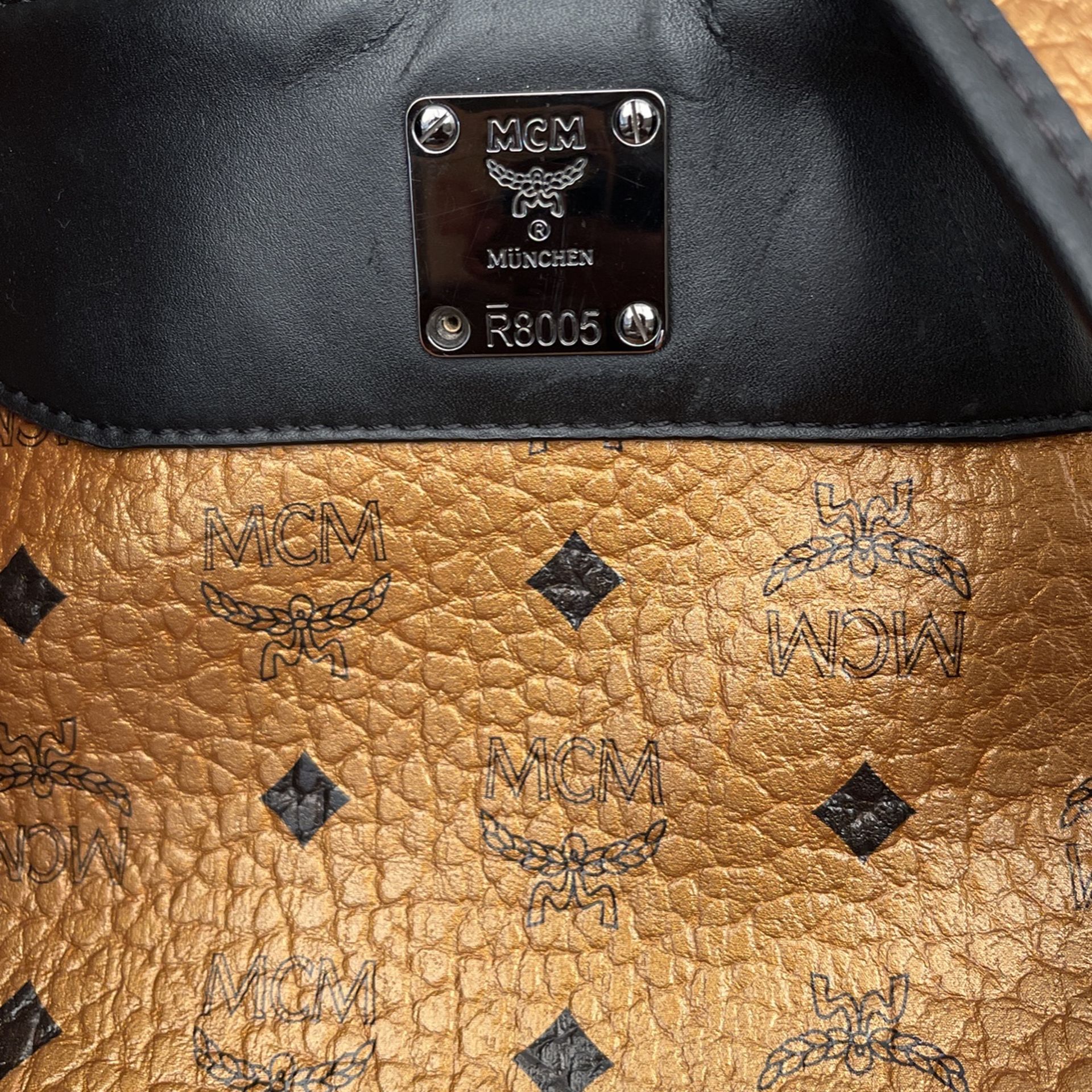 MCM Duke Visetos Backpack