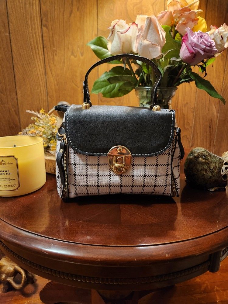 Women's Crossbody Black Handbag 