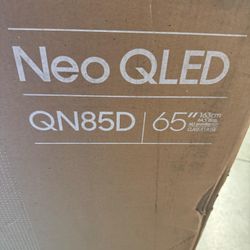 SAMSUNG 65-Inch Class QLED 4K QN85D Series Neo Quantum HDR Smart TV w/Dolby Atmos, Object Tracking Sound Lite, Motion Xcelerator, Real Depth Enhancer 
