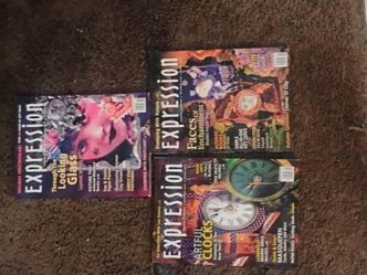 Expression magazine lot of 3