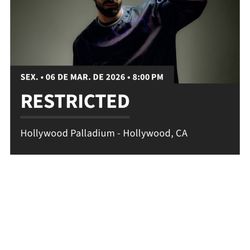 RESTRICTED FRIDAY 3/06/26 