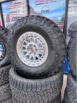 17s kmc wheels tires new Chevy ford