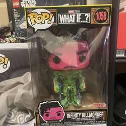 Black light 10 inch Killomonger Funko pop 
