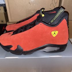 Air Jordan 14 Challenge Red/Black Size 10 NEW DS Please Read The Description Before Contacting Me.👇🏾👇🏾👇🏾