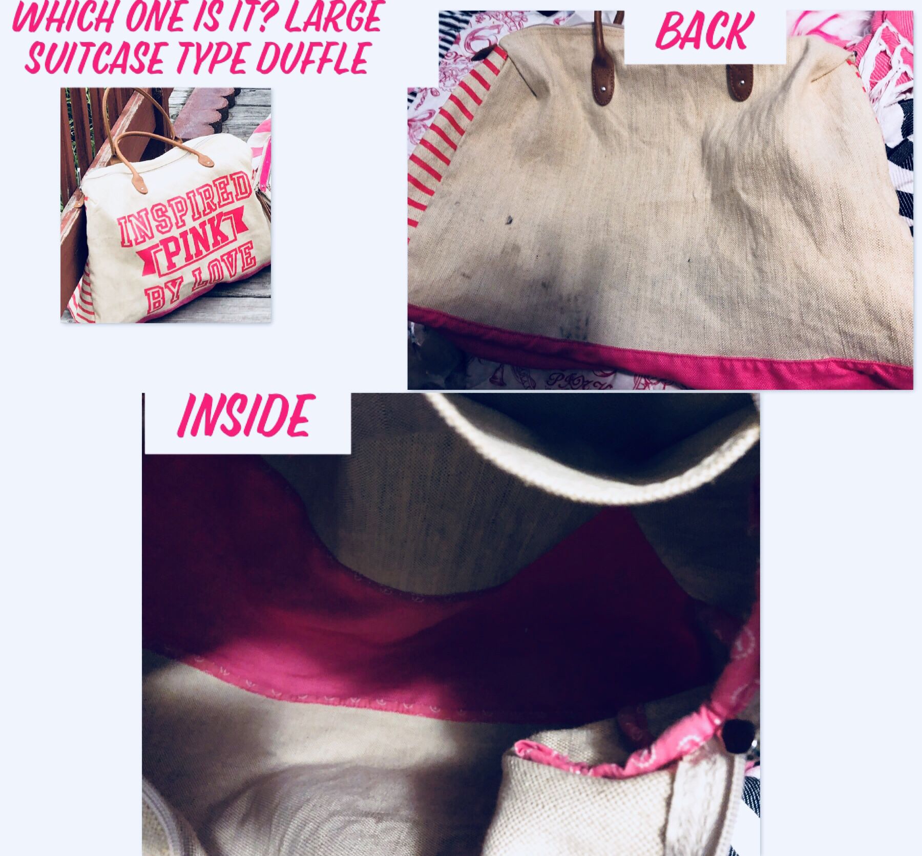 Shop Victoria'S Secret Expandable Pink Bl – Luggage Factory