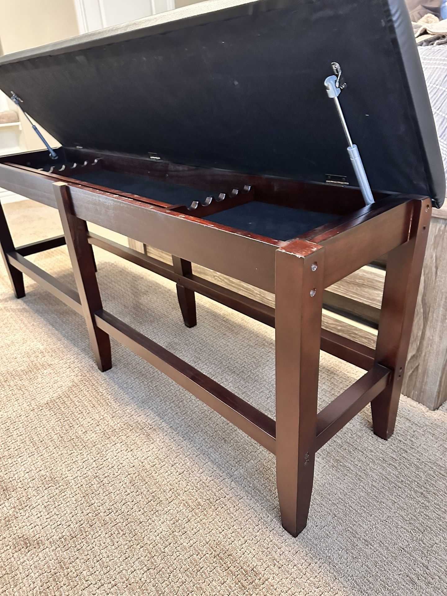 Pool Table Bench 