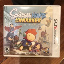 Scribblenauts Video Game Nintendo Ds