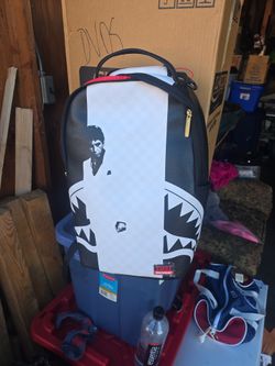 Sprayground Scarface Limited Edition backpack.