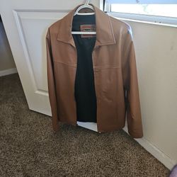 Fionte Italian Leather Jacket (Small Size)
