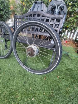 Pedego Rims with new tire 27'