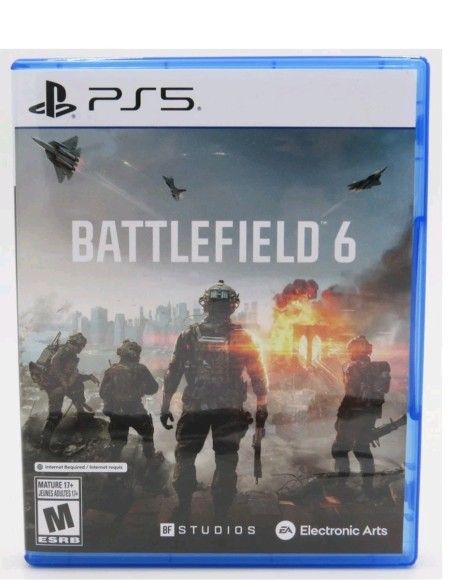 Battlefield 6 Sony PlayStation 5 PS5 Vide Game New Sealed Physical Disc Edition