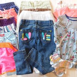Girls size 7/8 Summer Clothes Lot
