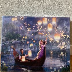 Thomas Kinkade Rapunzel Painting - Unopened