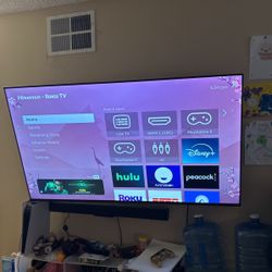 75’ And 65’ Hisense Roku Smart Tv 4k 