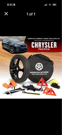 Chrysler Pacifica spare tire kit