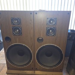 15" Inch Cabinet/house speakers, 3way