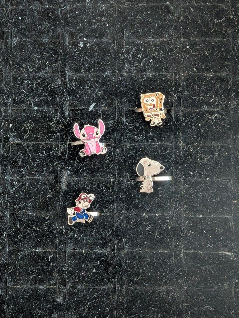 Silver .925 Adjustable Rings