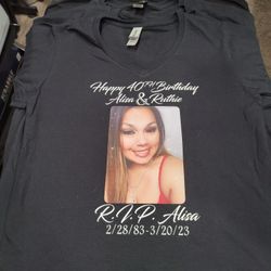 Custom Memorial Shirt
