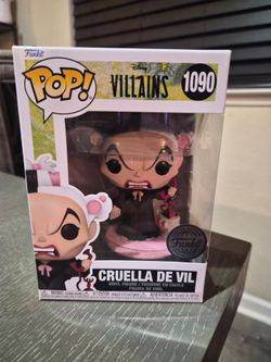 Funko Pop Disney Villains Cruella De Vil #1090