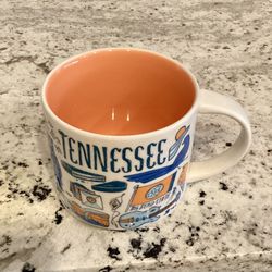 Starbucks Nashville Tennessee Coffee Mug Cup Been There Series 14 Oz