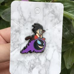 Dragon Ball Z Goku x Gastly Pokemon Pin