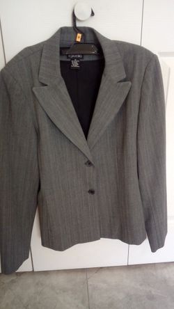 Jacket size 10 and skirt size 8