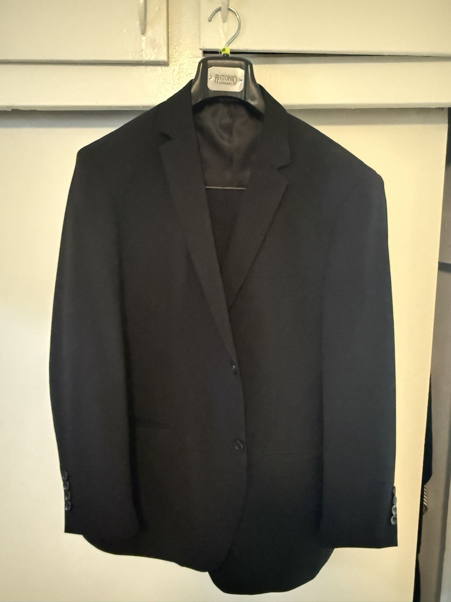 Men’s 2 Piece Black Suit