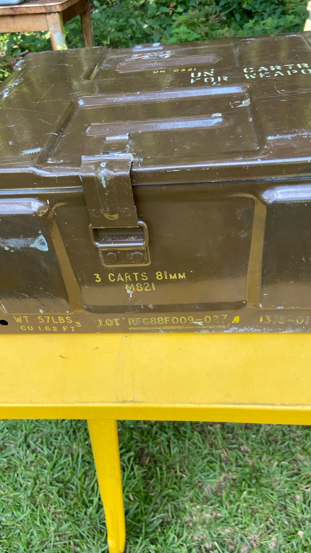 Military Ammo Box
