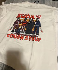 L cough syrup shirt