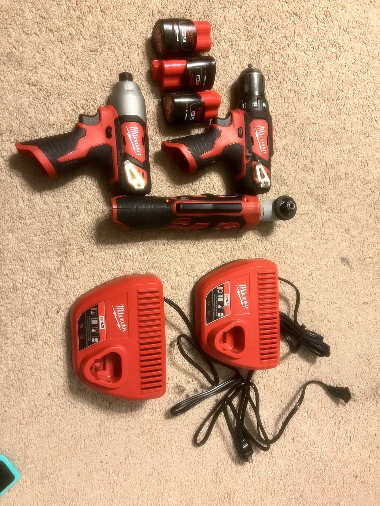 Milwaukee M12  Tool Set