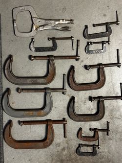 C clamp set of 11pc