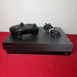 Microsoft Xbox One X Project Scorpio Edition 1TB Console OG Controller RESET!!