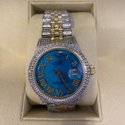 Rolex Watch 36mm (turquoise)