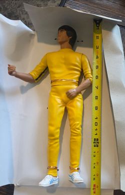 Vintage Bruce Lee 15-Inch plastic vinyl figure
