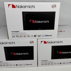 Nakamichi NA3600M 2-DIN In-Dash CD/DVD Bluetooth Receiver w/ 6.75" Touchscreen
