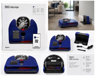 Brand New Dyson 360 Vis Nav – Never Opened, Factory Sealed