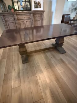 Large Heavy Dining Table
