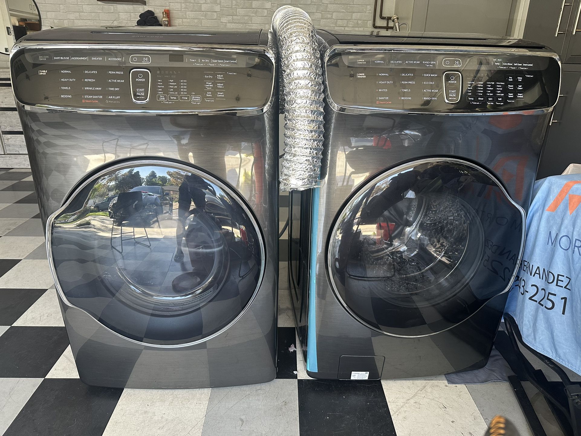 Washer and Dryer 