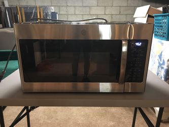 GE Stainless Steel Microwave