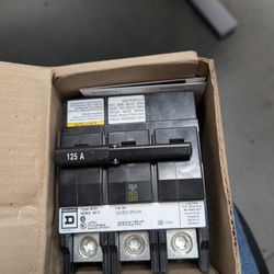 125amp 3 Pole Circuit Breaker