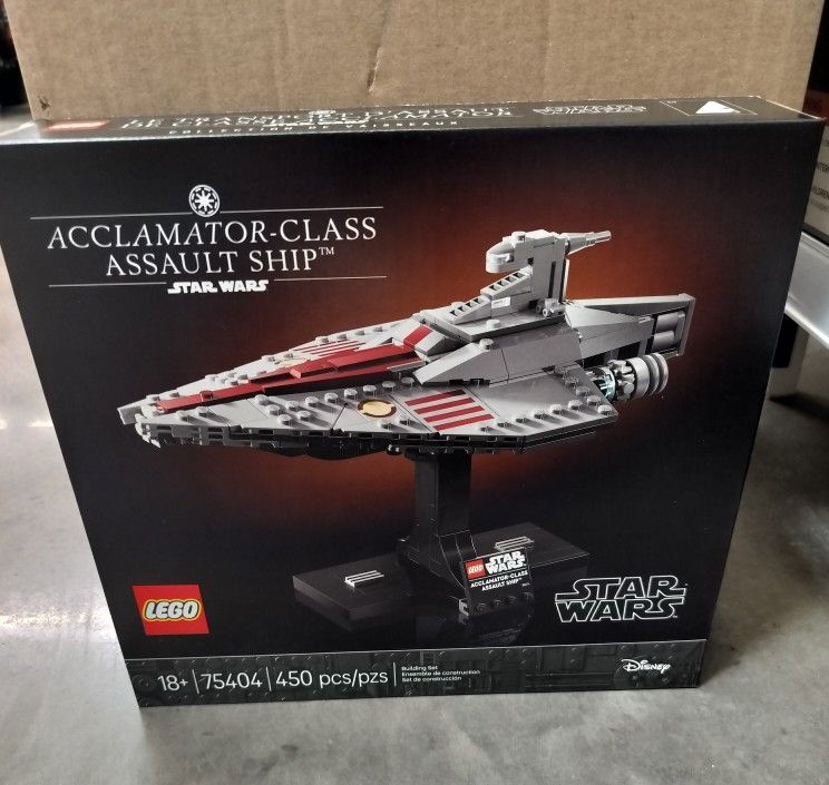 LEGO 75404 Star Wars Acclamator-Class Assault Ship
(New In Box)