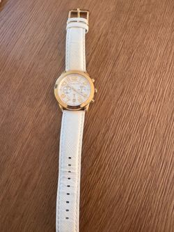 White and Gold watch