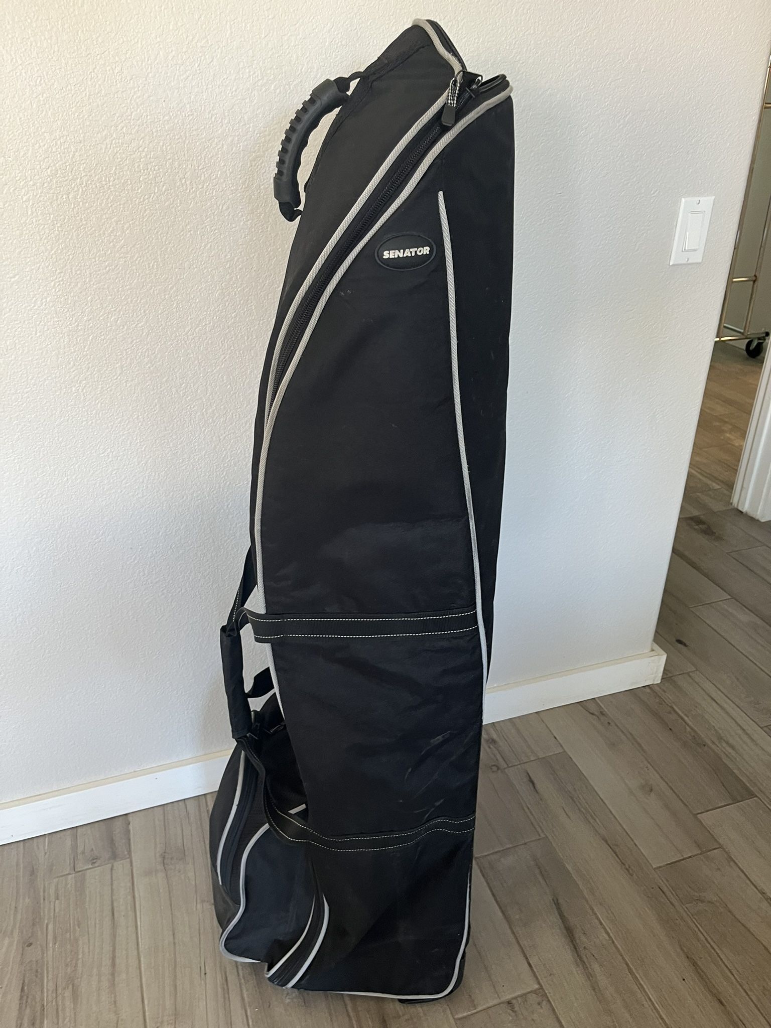 Travel Golf Bag. Senator Is Brand. Black.