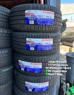 235/45ZR17 ATLANDER Set of Tires Installed and Balanced Set de Llantas Nuevas Instaladas y Balanceadas