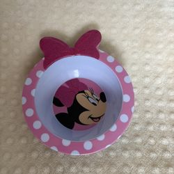 Minnie Mouse Pink Bowl 