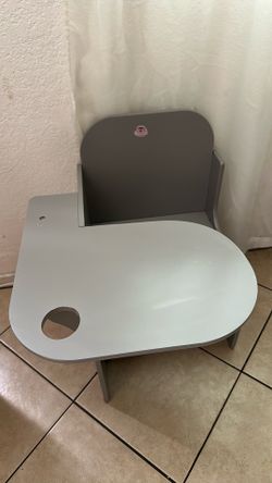 Gray desk for kids